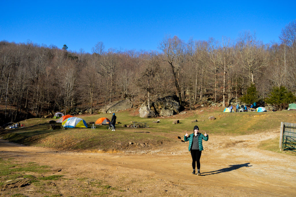 Camping at Horseshoe Canyon Ranch