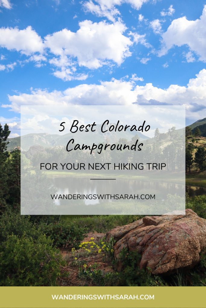 5 Colorado Campgrounds Perfect for Your Next Hiking Trip