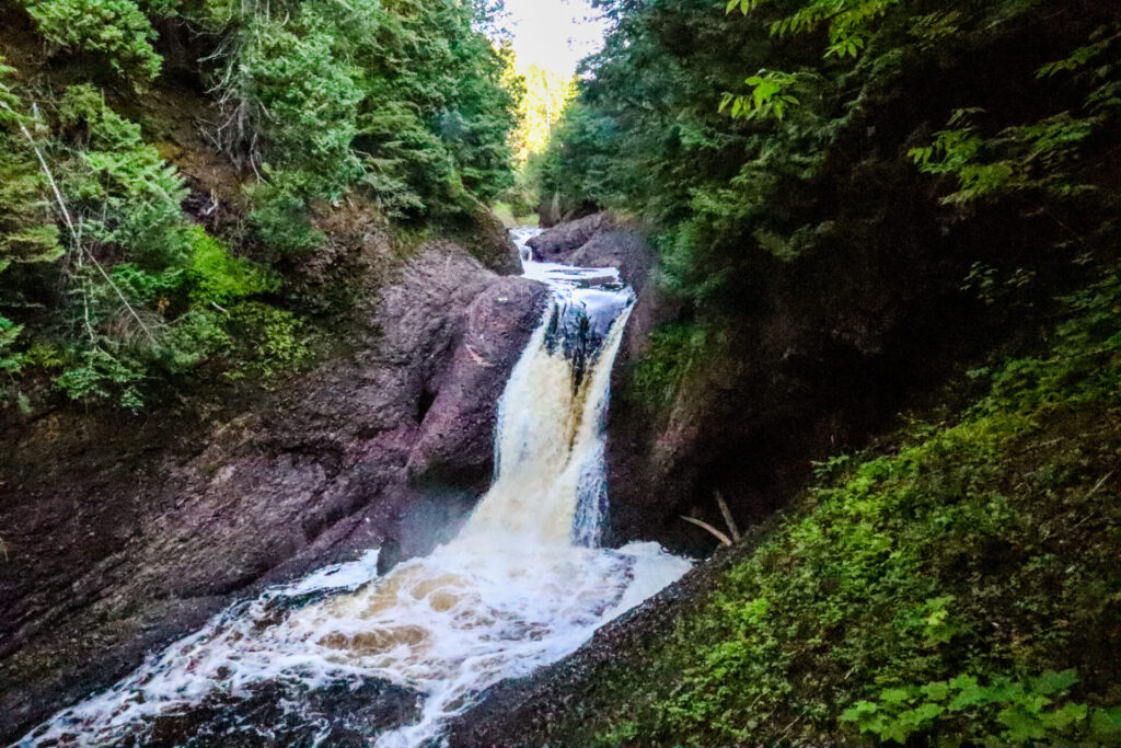 Gorge Falls on Black River Scenic Byway