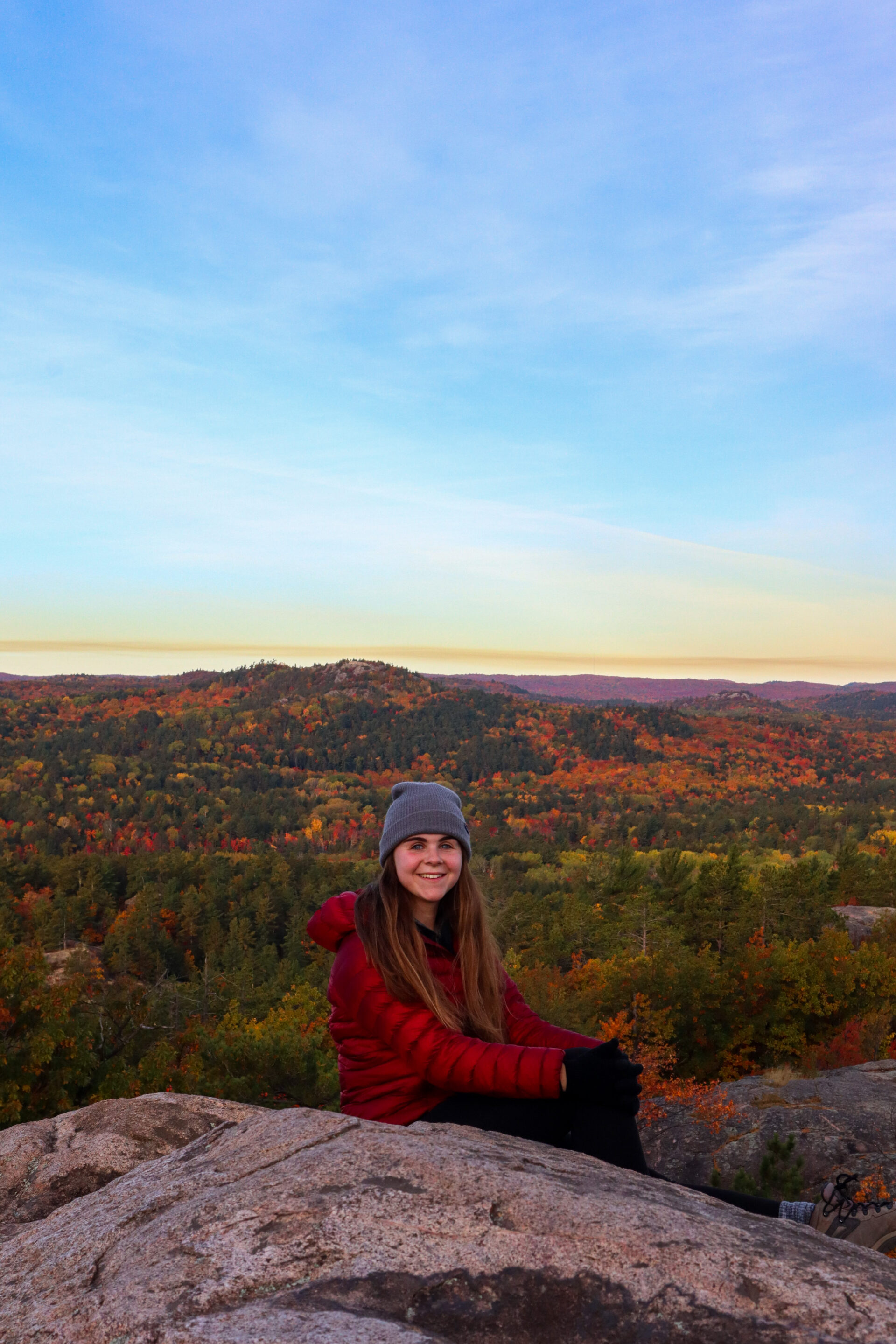 Sugarloaf Mountain in the fall